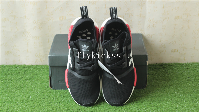 Real Boost Adidas NMD R1 PK Supreme Black